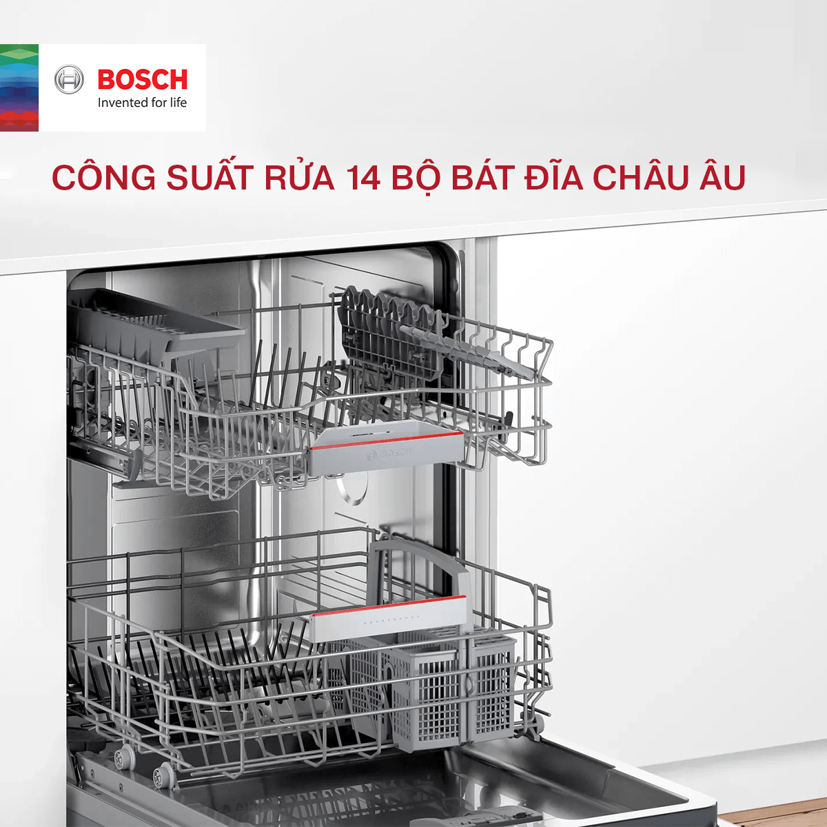 Máy rửa bát Bosch SGV4HAX48E sang trọng